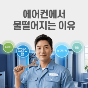 에어컨 물떨어지는 이유 썸네일