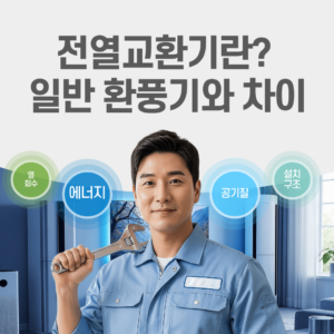 전열교환기란?  일반 환풍기와 차이 썸네일