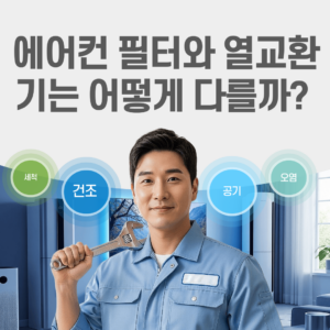 에어컨 필터와 열교환기는 어떻게 다를까 썸네일